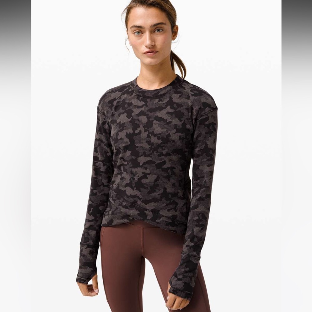 Lululemon Close to Crossing Camo Long Sleeve *Rulu